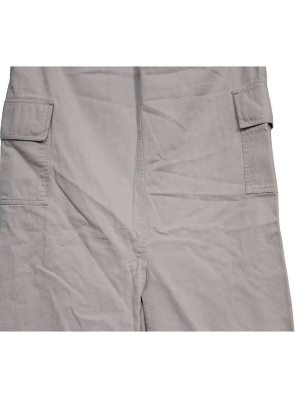Vintage Y2K Old Navy Maxi Skirt Size 8 Beige Cargo Beach Coastal Boho Lagenlook - Picture 9 of 12